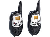 simvalley communications Walkie-Talkie-Set mit VOX und 5 km Reichweite; Walkie-Talkie Headsets 